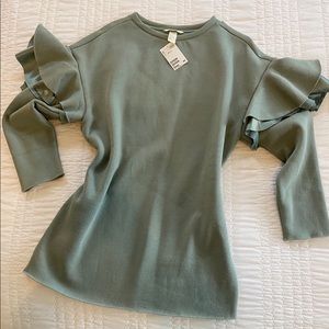 H&M Sage Sweater Dress - New with Tags!  Small